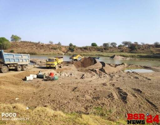 रेत उत्खनन पर चुप्पी से महसूल प्रशासन पर बड़ा सवाल.