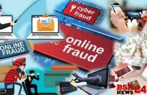 वर्ष भर में साइबर अपराध में वृद्धि।