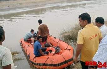 माजरी वर्धा नदी में डूबने से दो की मौत।
