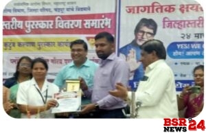 *आधिसेविका वंदना बरडे फ्लोरेन्स नाईटिंगेल पुरस्काराने सन्मानित*