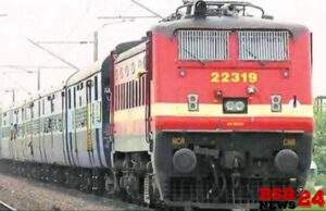 *वरोरा रेलवे स्टेशन पर विद्युतग्राही तार टुटने से ट्रेन के पहिए थमे*