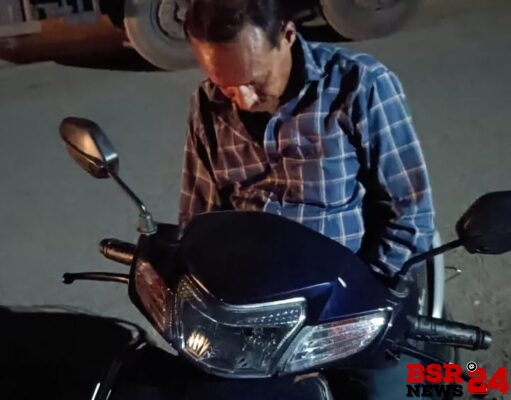 अवैध शराब ले जाने वाले को माजरी पुलिस ने पकड़ा.