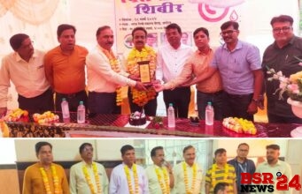 सेंट्रल रेल्वे मजदूर संघातर्फे रक्तदान शिबिराचे आयोजन